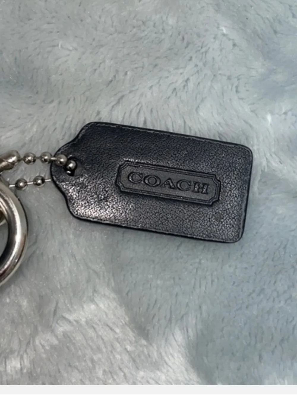 EUC- Coach Legacy turnlock mini bag Black Leather Mini.